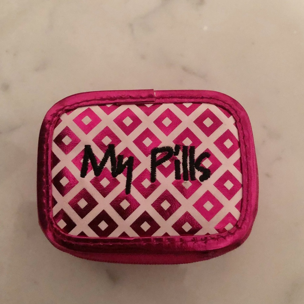 Pill travel case my pills